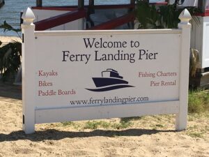 Ferry Landing Pier in Colonial Beach 